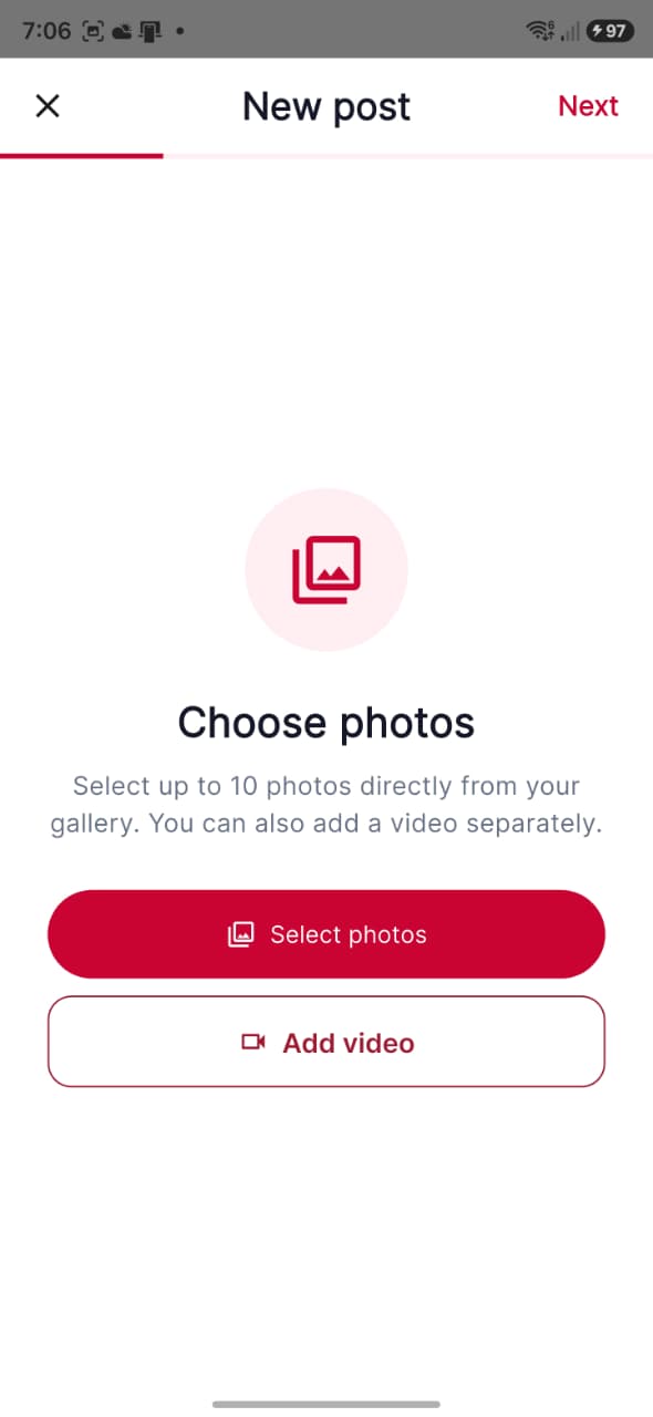Choose media for Metaia tailor post